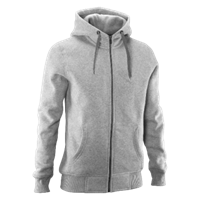 HOODED FULL ZIP SWEATER