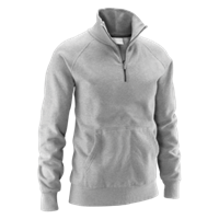 SHORT ZIP SWEATER